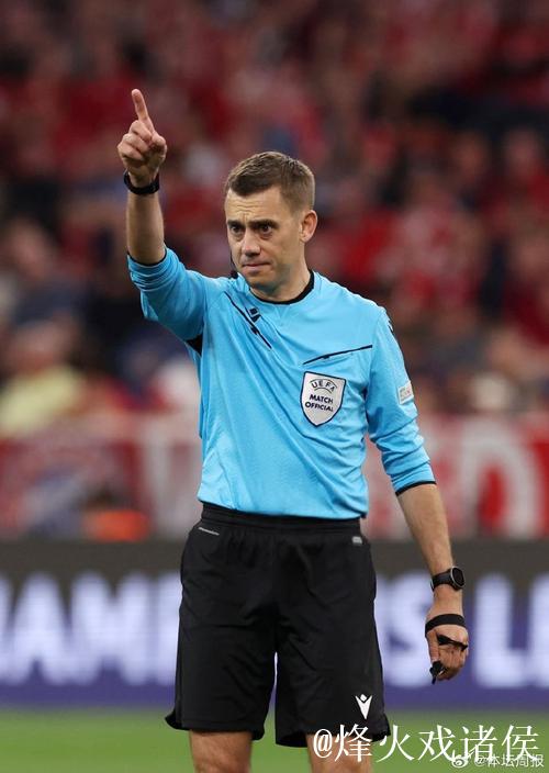 官方：法国名哨蒂尔潘将执法欧冠第6轮皇马vs曼
