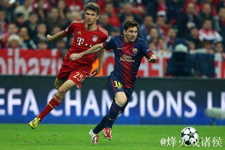 美职联列梅西和穆勒交手记录：梅西3胜7负，非友